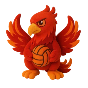 Phoenix Adorable Plush Fiery Red