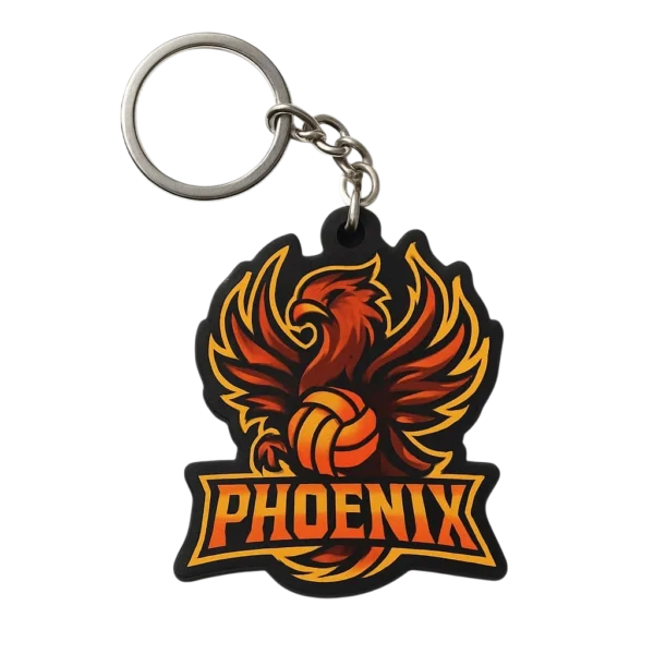 Phoenix Team Logo Keychain